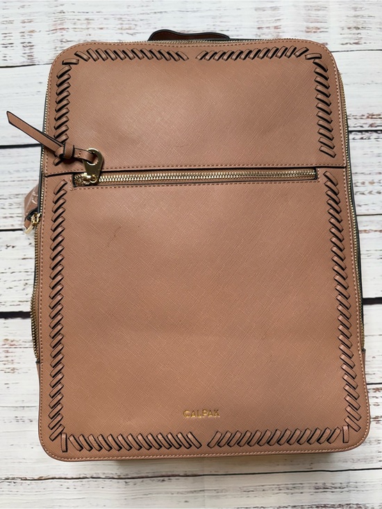Calpak Handbags - NWOT CALPAK Kaya 15” Laptop Backpack Caramel